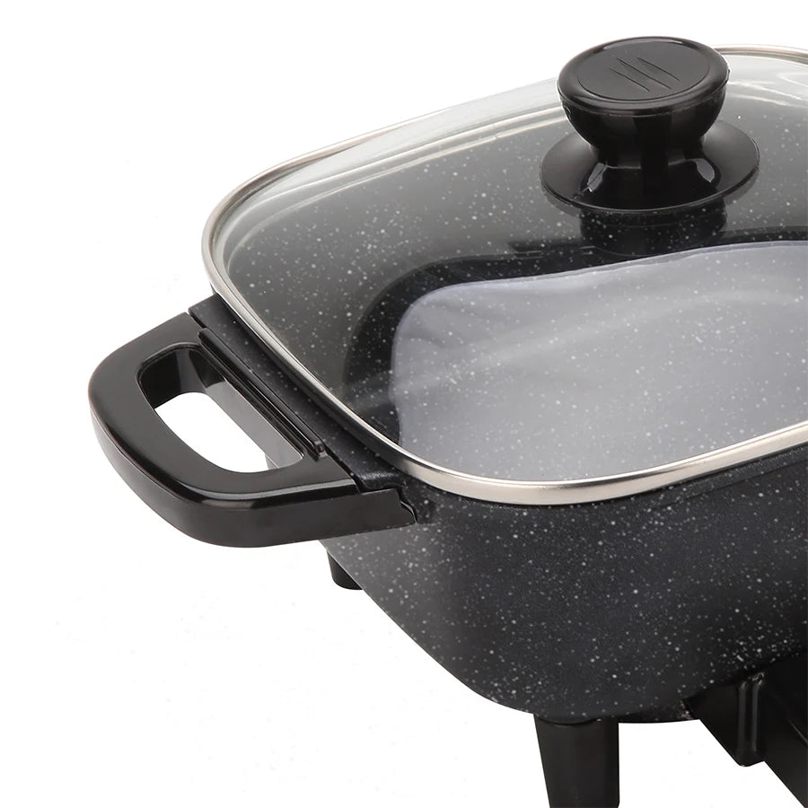 Electric Frying Pan, Multifunctional Integrated Temperature Control, Non Stick Pan