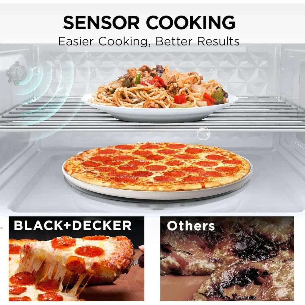 The Range Microwave Oven with One Touch,  and Sensor Cooking,